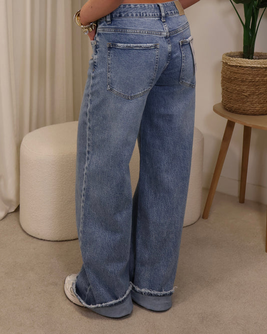 Jeans NoorRoos LaLunaTheLabel Blauw