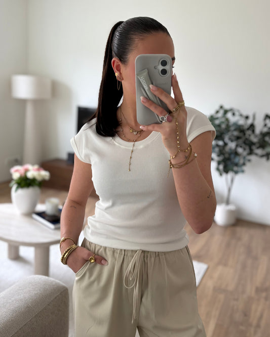 Top JadeLott LaLunaTheLabel 3363 Creme