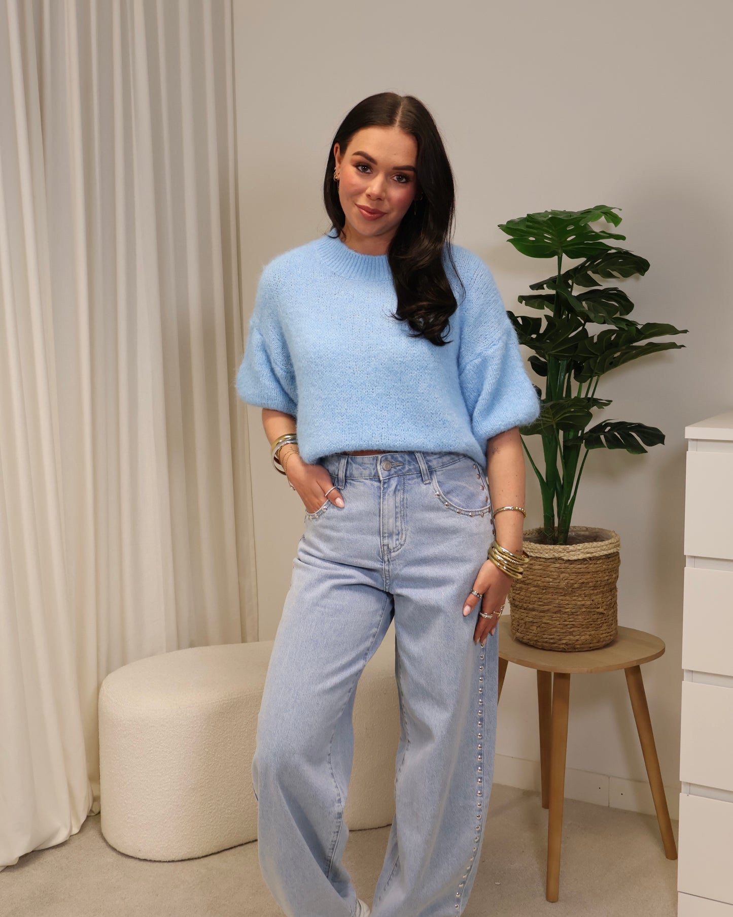 Trui AnnaFloor LaLunaTheLabel 3082 Blauw