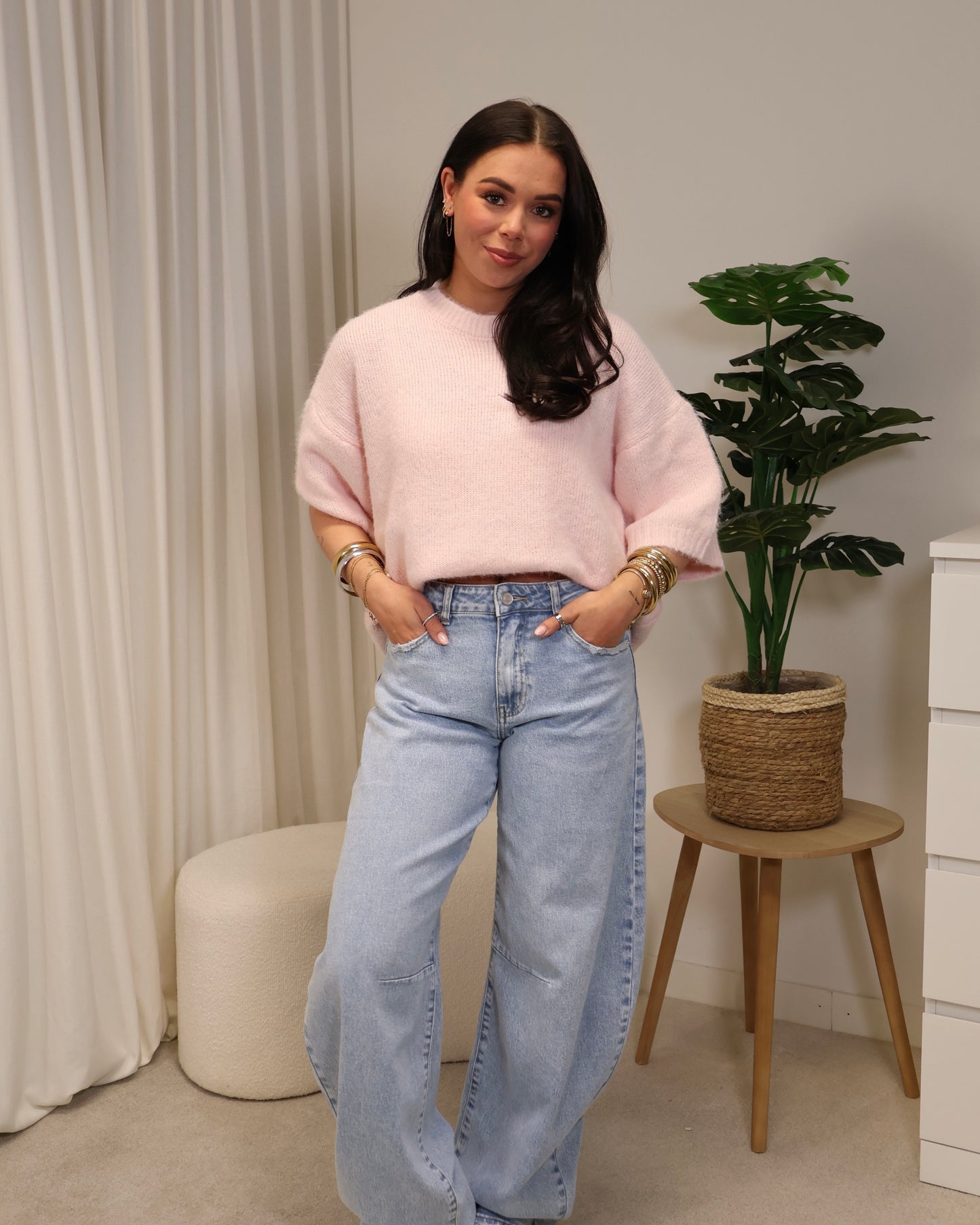 Trui AlixSnow LaLunaTheLabel 770 Licht-Roze