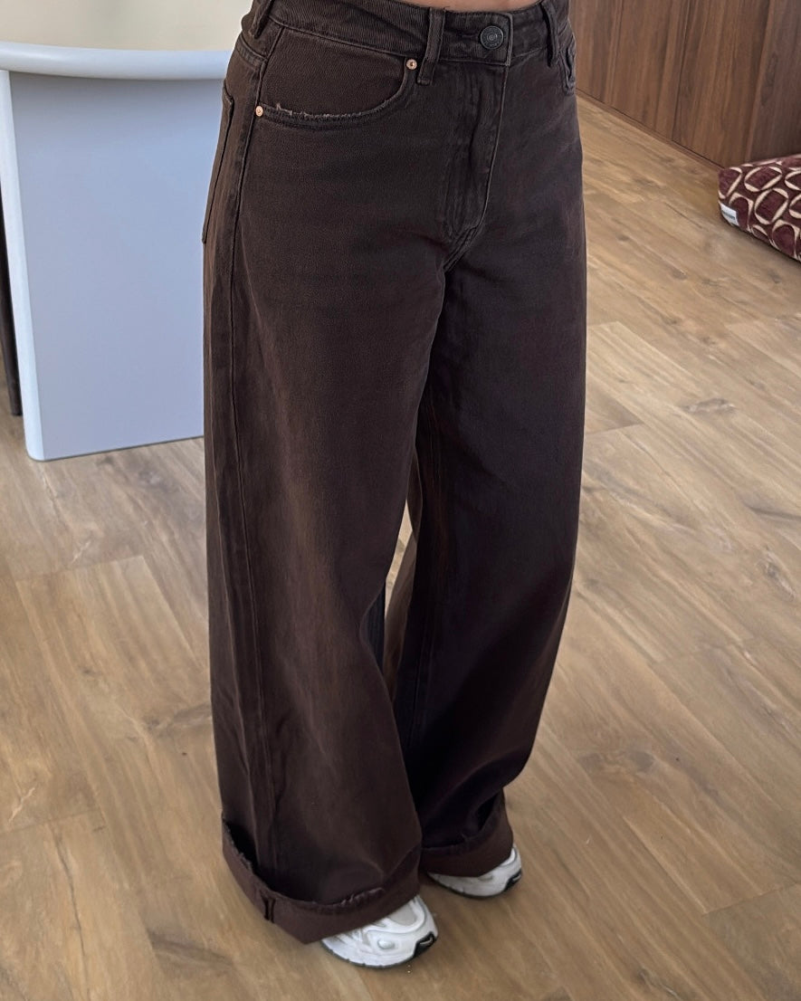 Jeans Milou LaLunaTheLabel 2862-C Bruin