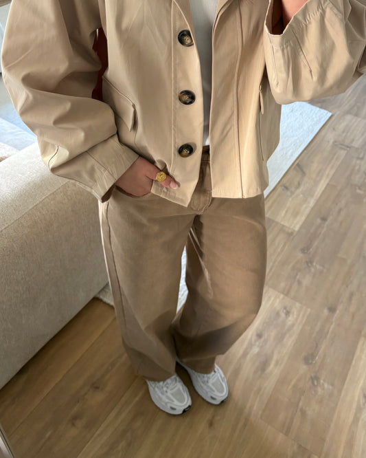 Jeans LaraLuun LaLunaTheLabel RD9111-15 Taupe
