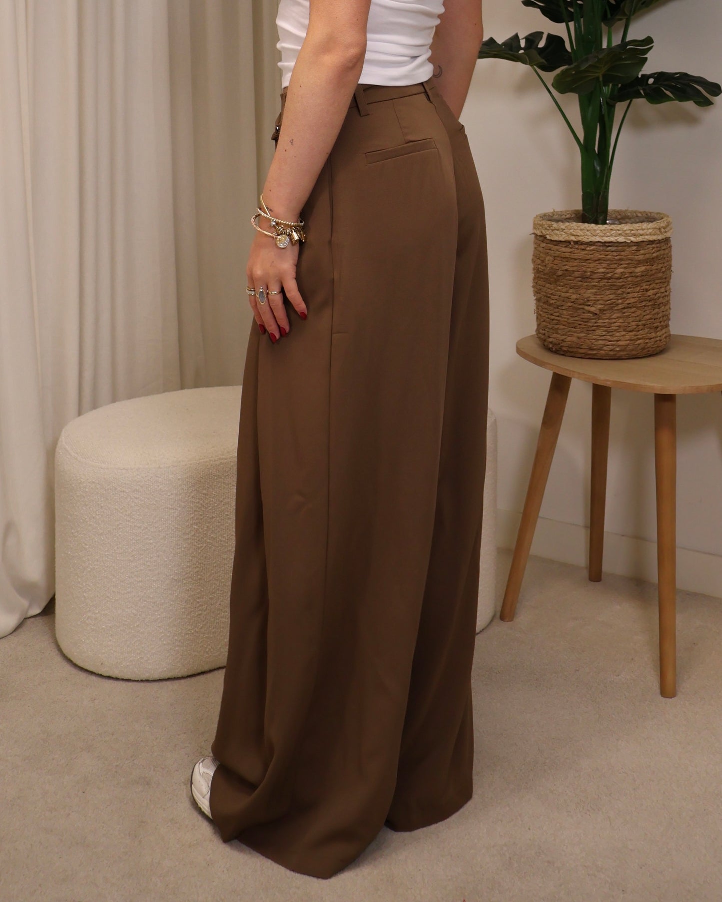 Pantalon AnnaSara LaLunaTheLabel 15084 Choco