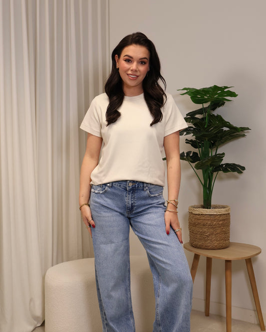 T-Shirt Kova LaLunaTheLabel H2242 Beige