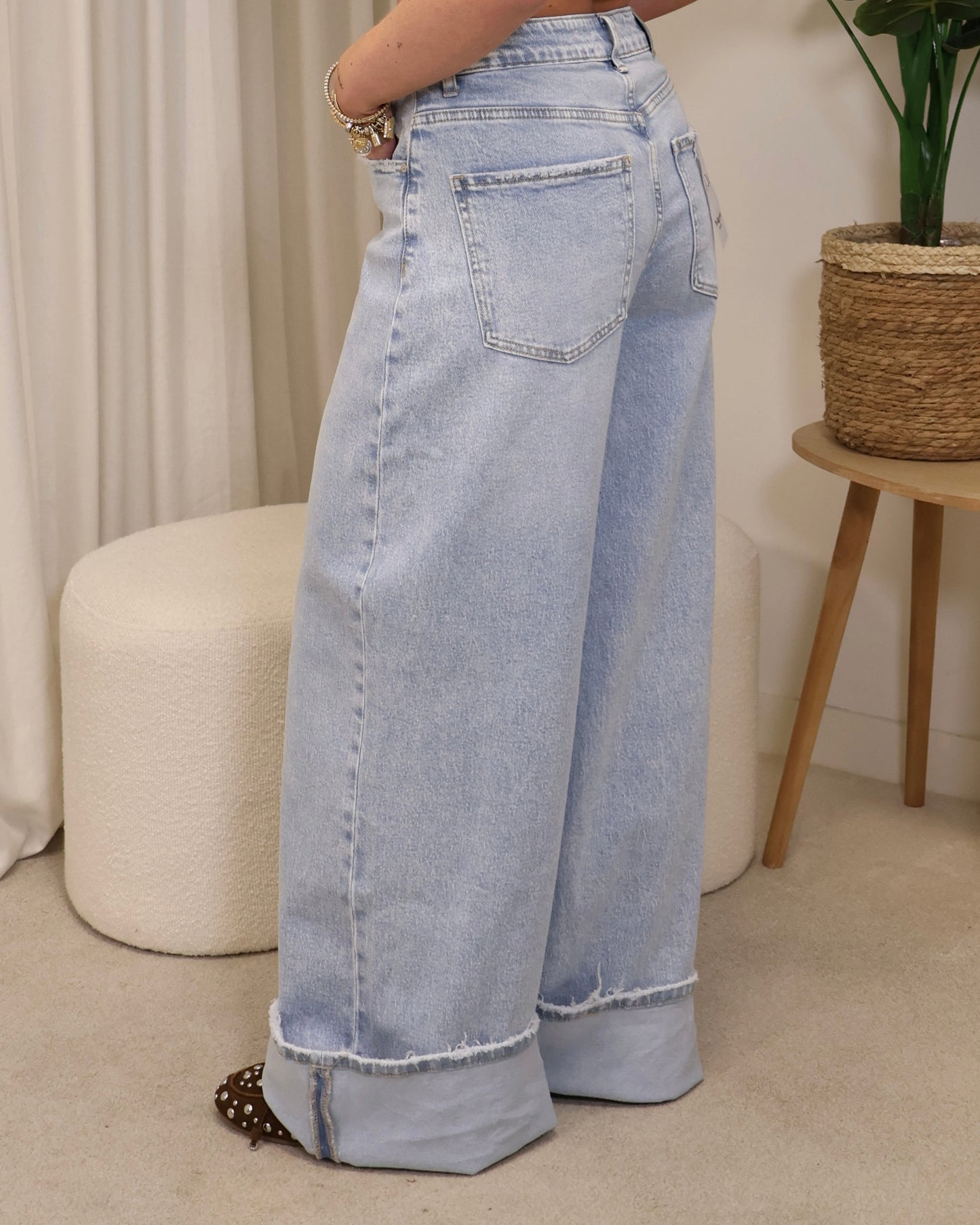 Jeans NinaEvy LaLunaTheLabel W3862-1 Licht-Blauw