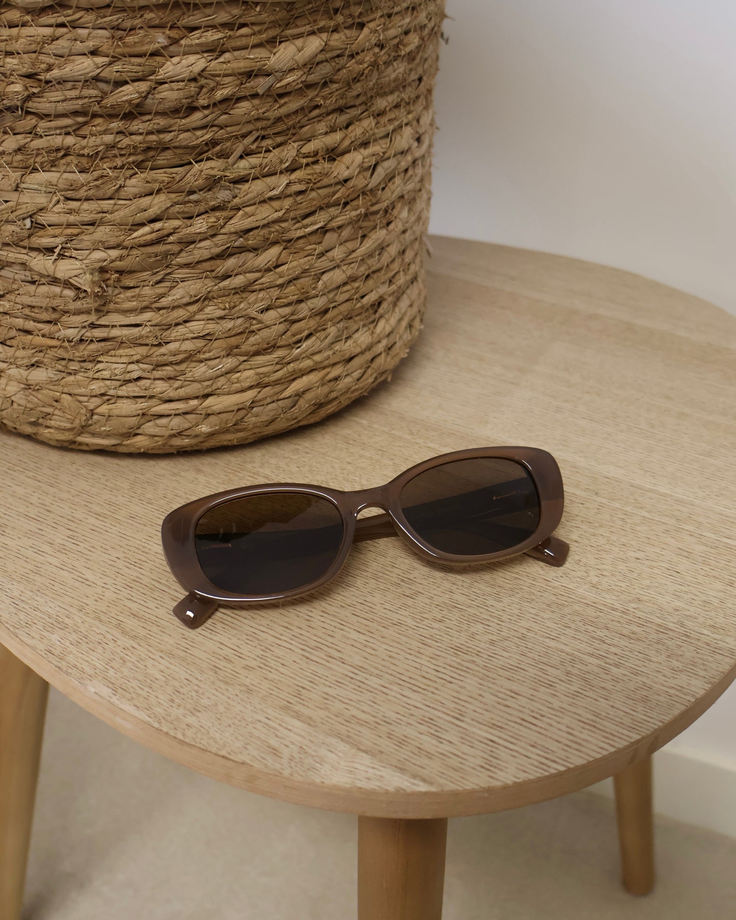 Zonnebril BondiResin LaLunaTheLabel Mocha