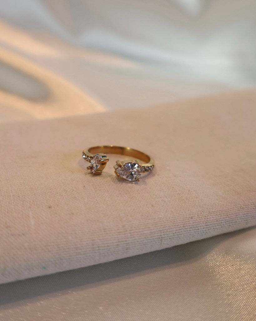 Ring Ella LaLunaTheLabel 1049 Goud