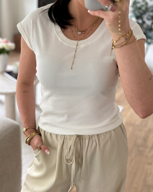 Top JadeLott LaLunaTheLabel 3363 Creme