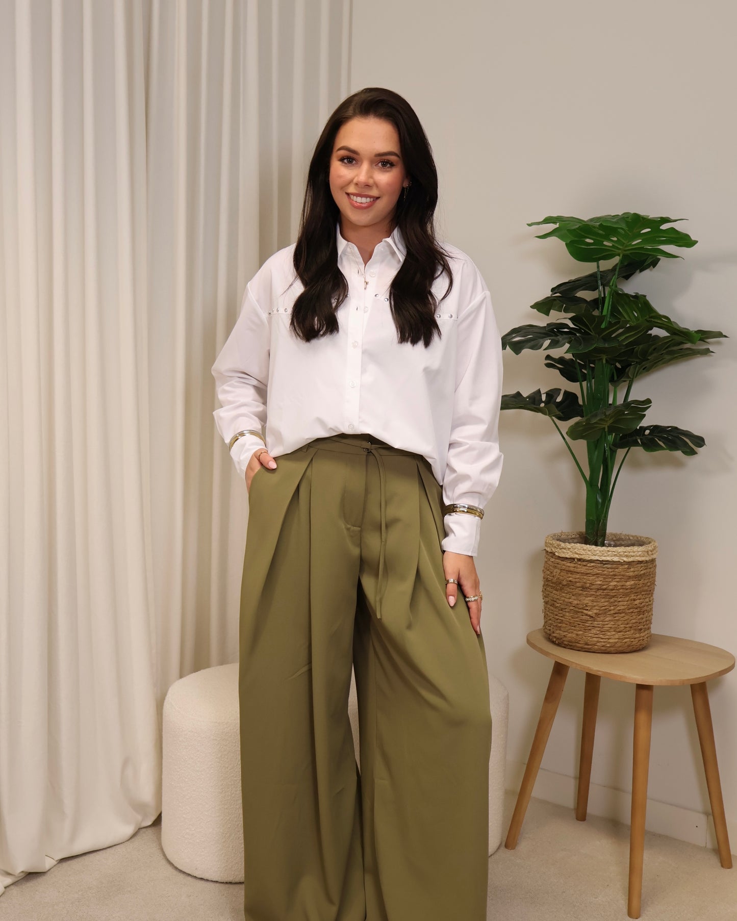 Blouse KASanni 10511286 LaLunaTheLabel Wit
