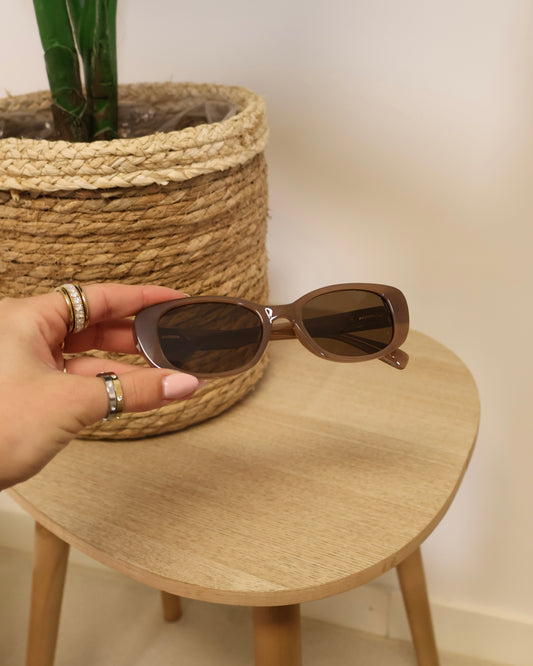 Zonnebril BondiResin LaLunaTheLabel Mocha