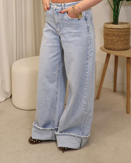 Jeans NinaEvy LaLunaTheLabel W3862-1 Licht-Blauw