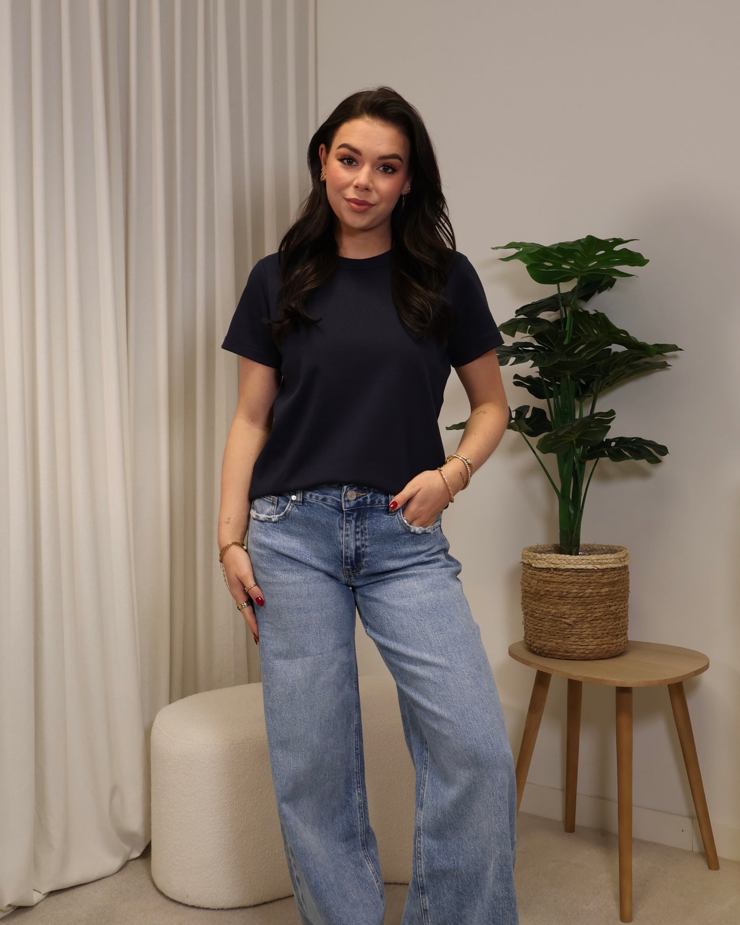 T-Shirt Kova LaLunaTheLabel H2242 Navy