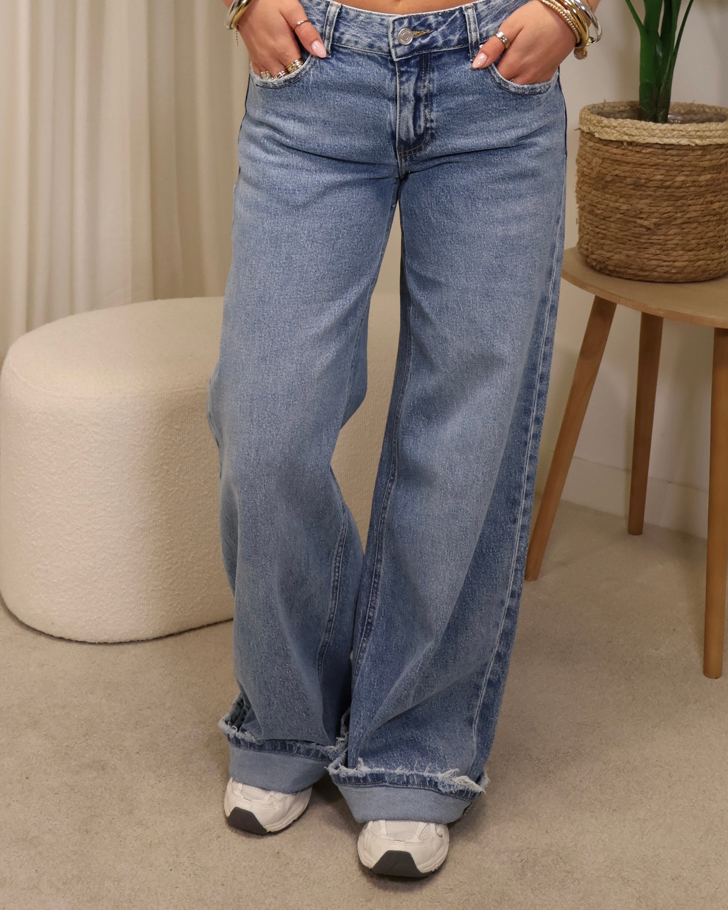 Jeans NoorRoos LaLunaTheLabel Blauw