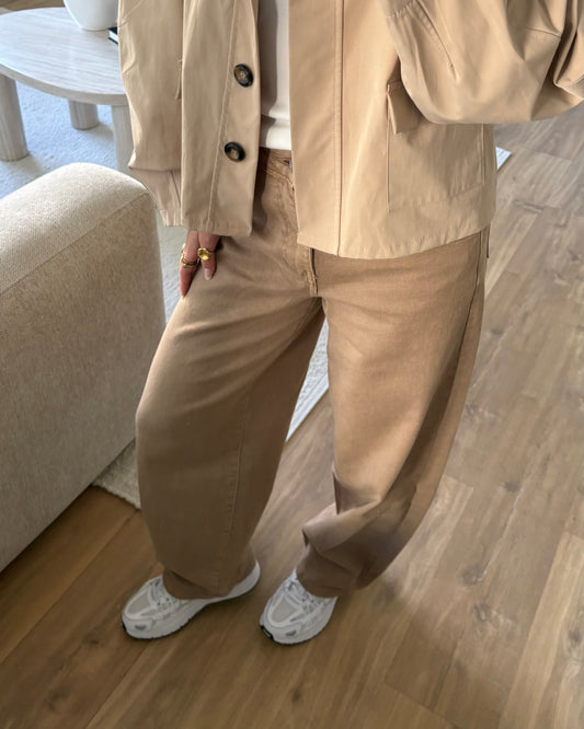 Jeans LaraLuun LaLunaTheLabel RD9111-15 Taupe