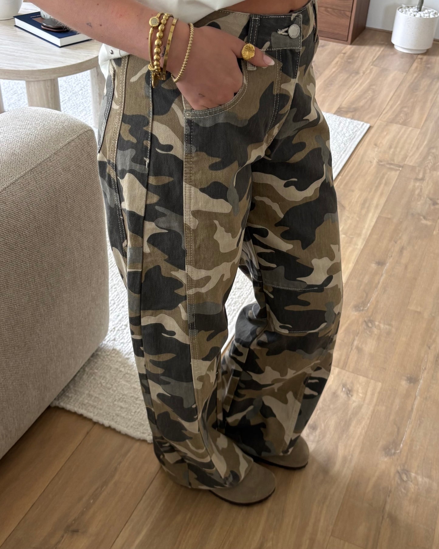 Jeans ArmyLoes LaLunaTheLabel 09003 Camouflage AOP