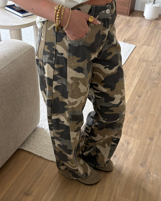 Jeans ArmyLoes LaLunaTheLabel 09003 Camouflage AOP