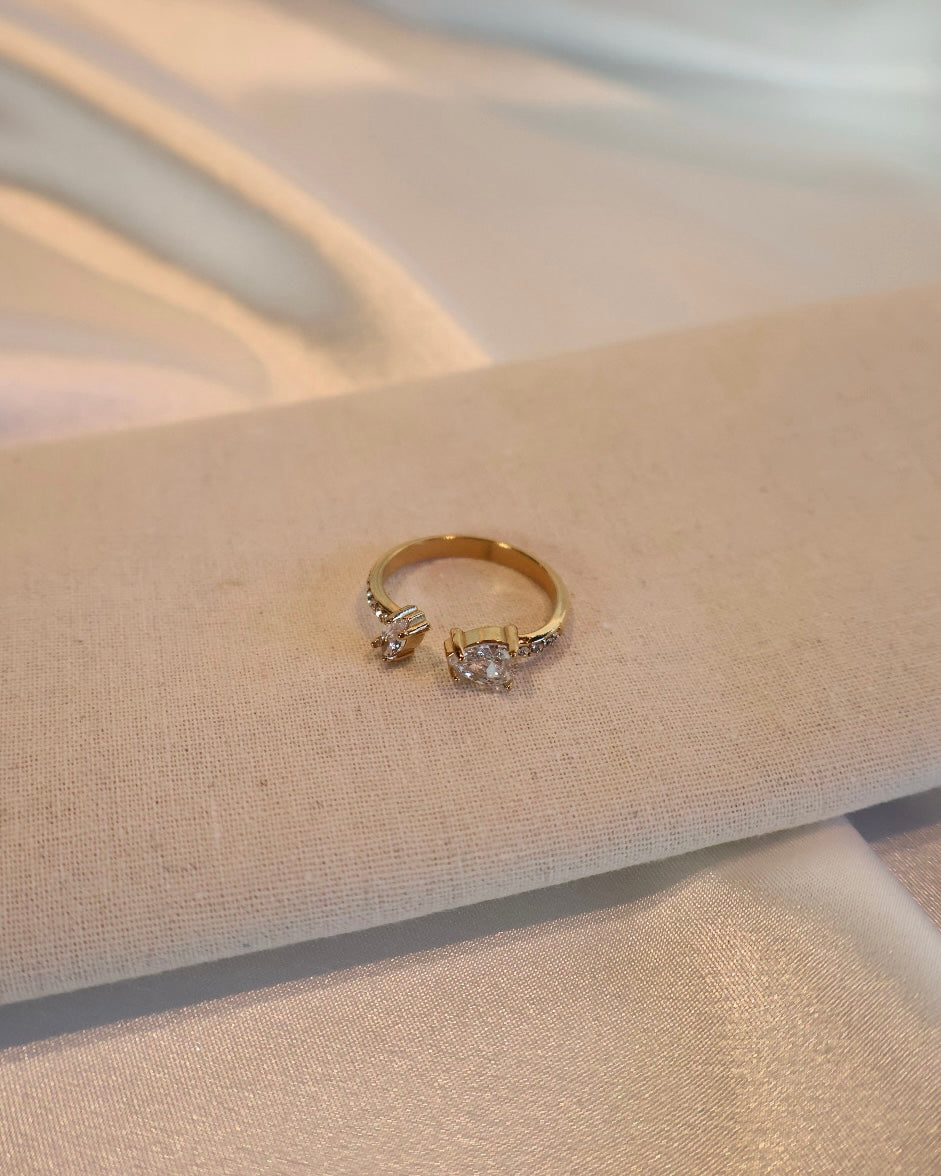 Ring Ella LaLunaTheLabel 1049 Goud