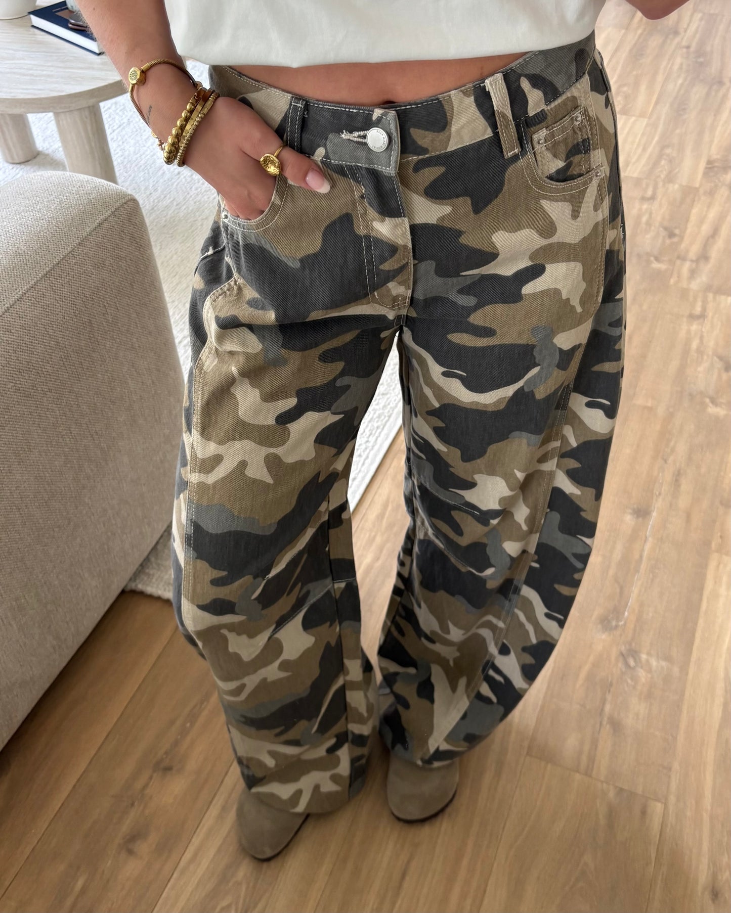 Jeans ArmyLoes LaLunaTheLabel 09003 Camouflage AOP