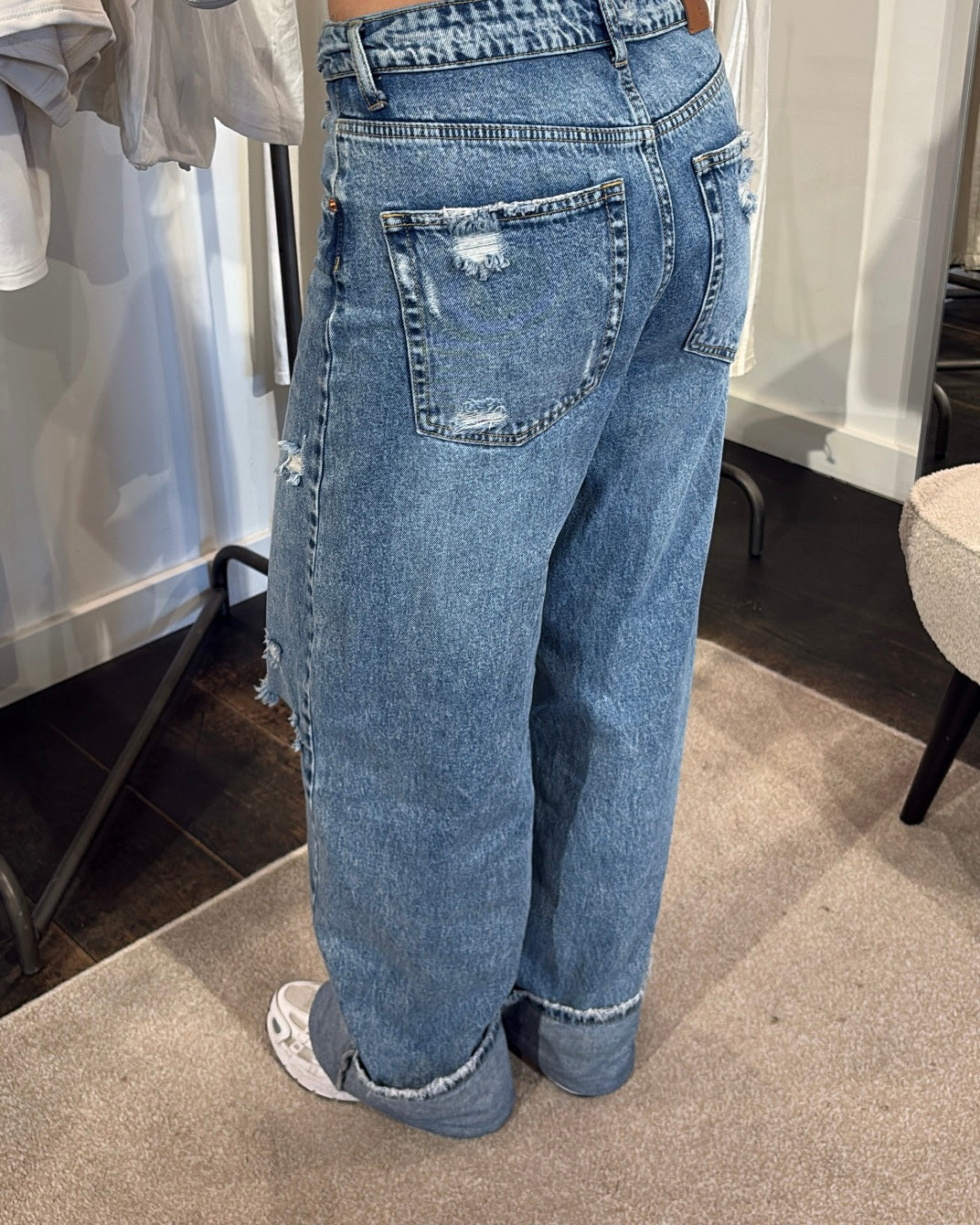 Jeans KikiSaar LaLunaTheLabel W3931 Blauw