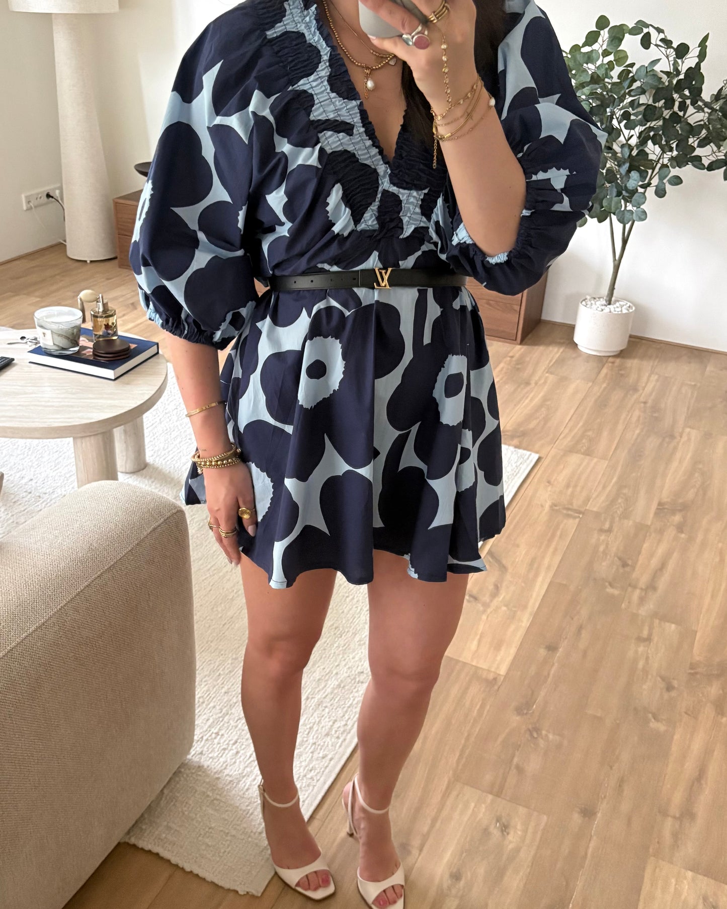 Jurk KimKelly LaLunaTheLabel 15246 Blauw