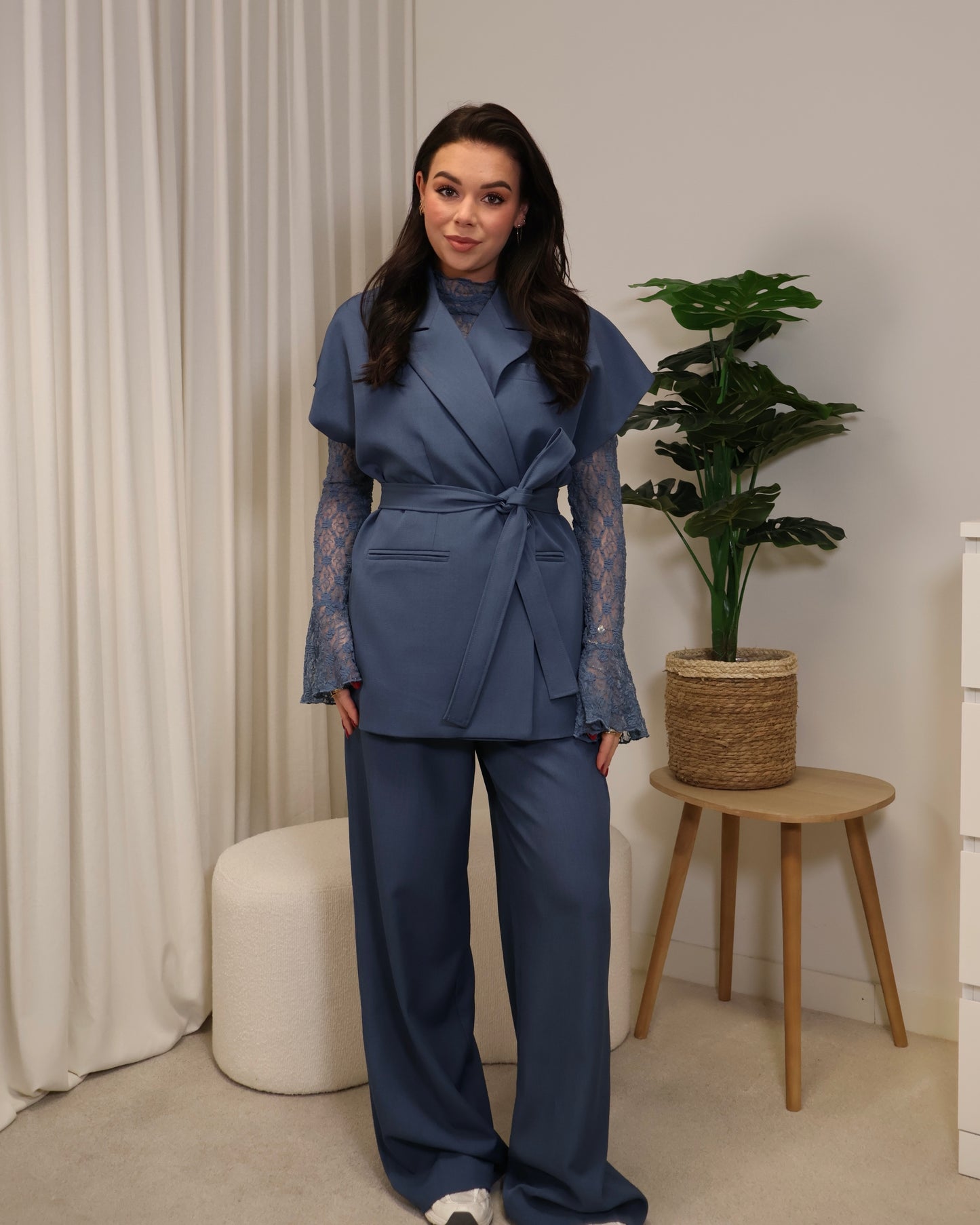 Gilet LouBo LaLunaTheLabel 62836 Blauw