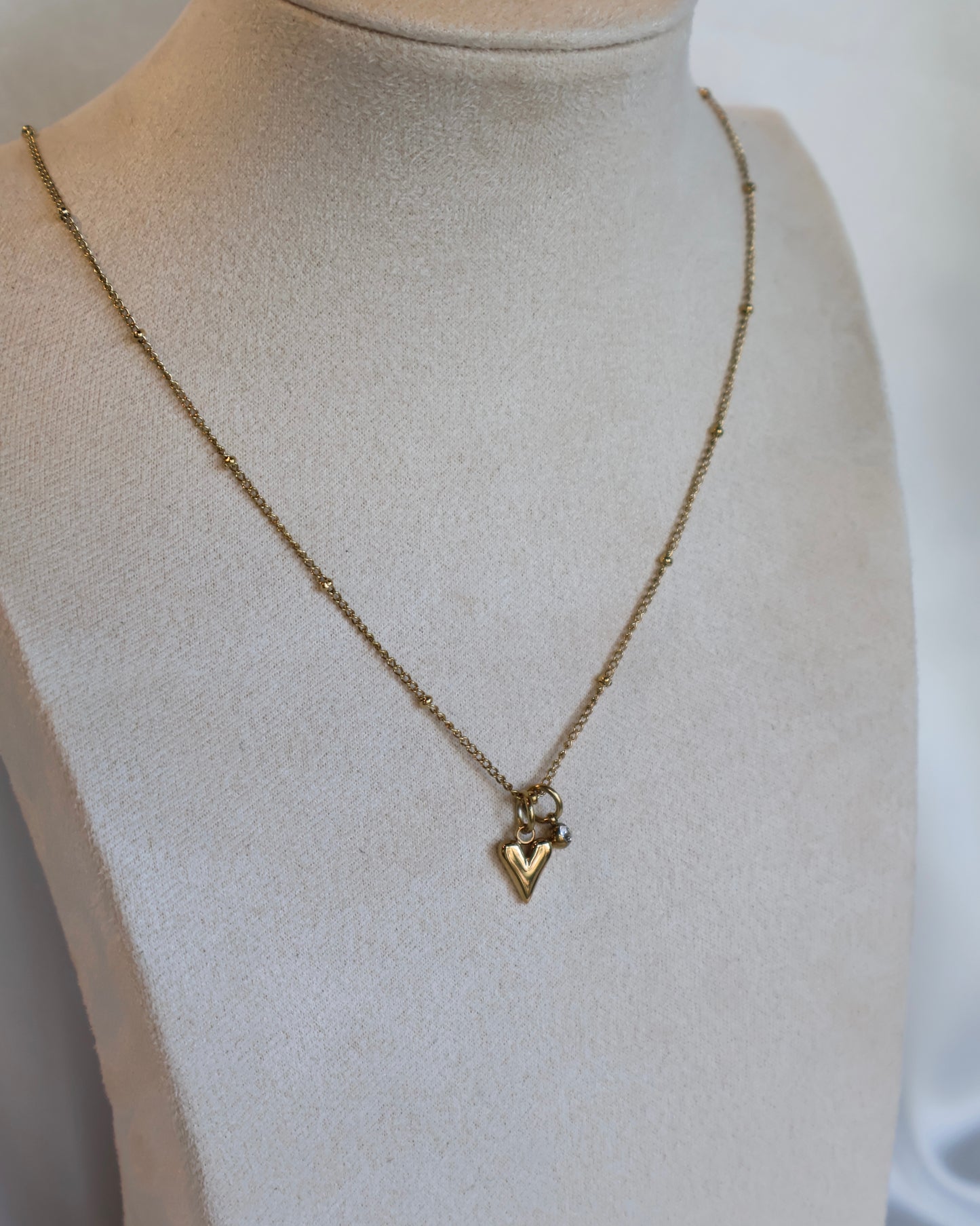 Ketting Roos LaLunaTheLabel 1005 Goud