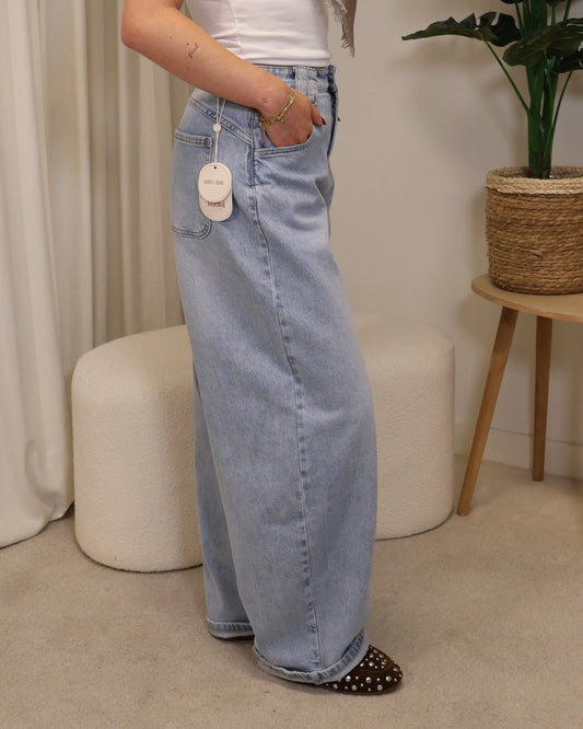 Baloon Jeans Willow LaLunaTheLabel 7406 Licht-Blauw