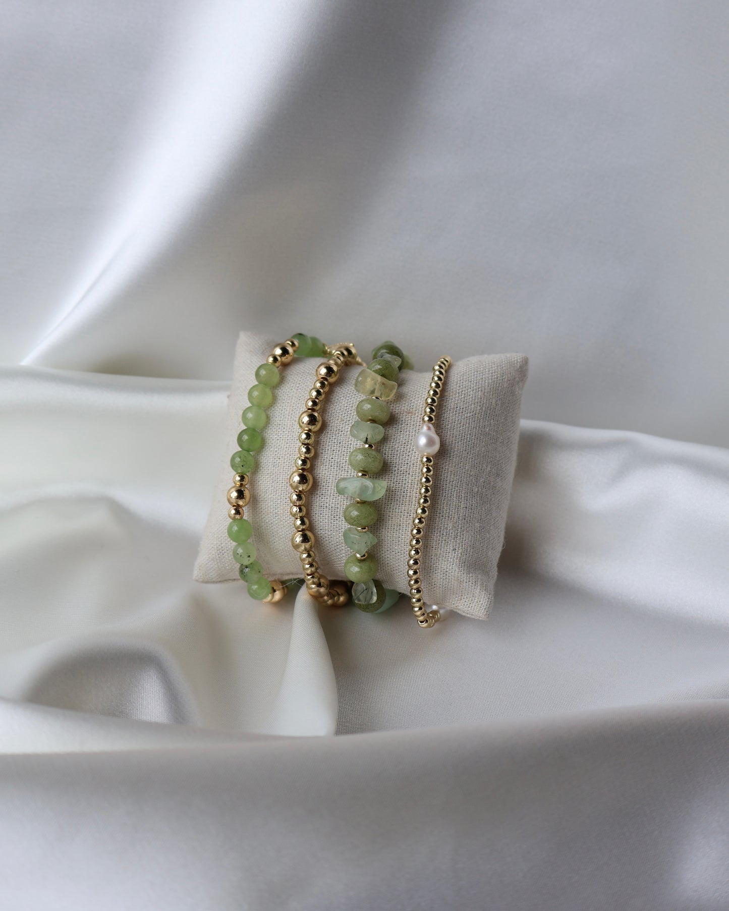 Armband Moon LaLunaTheLabel 1001 Goud-Groen