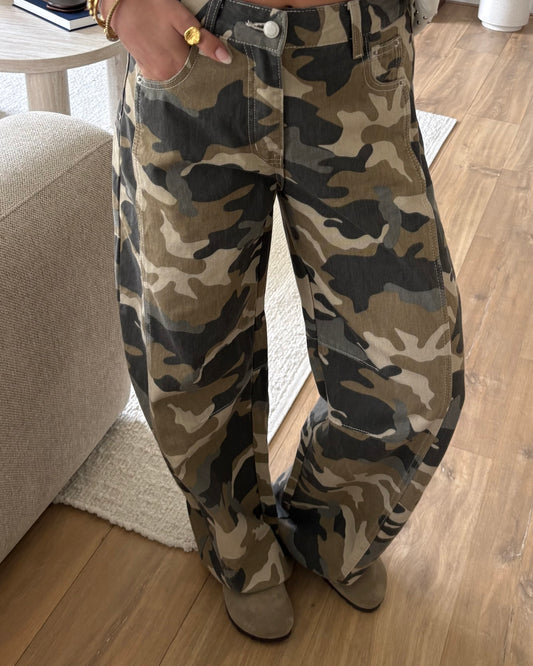 Jeans ArmyLoes LaLunaTheLabel 09003 Camouflage AOP