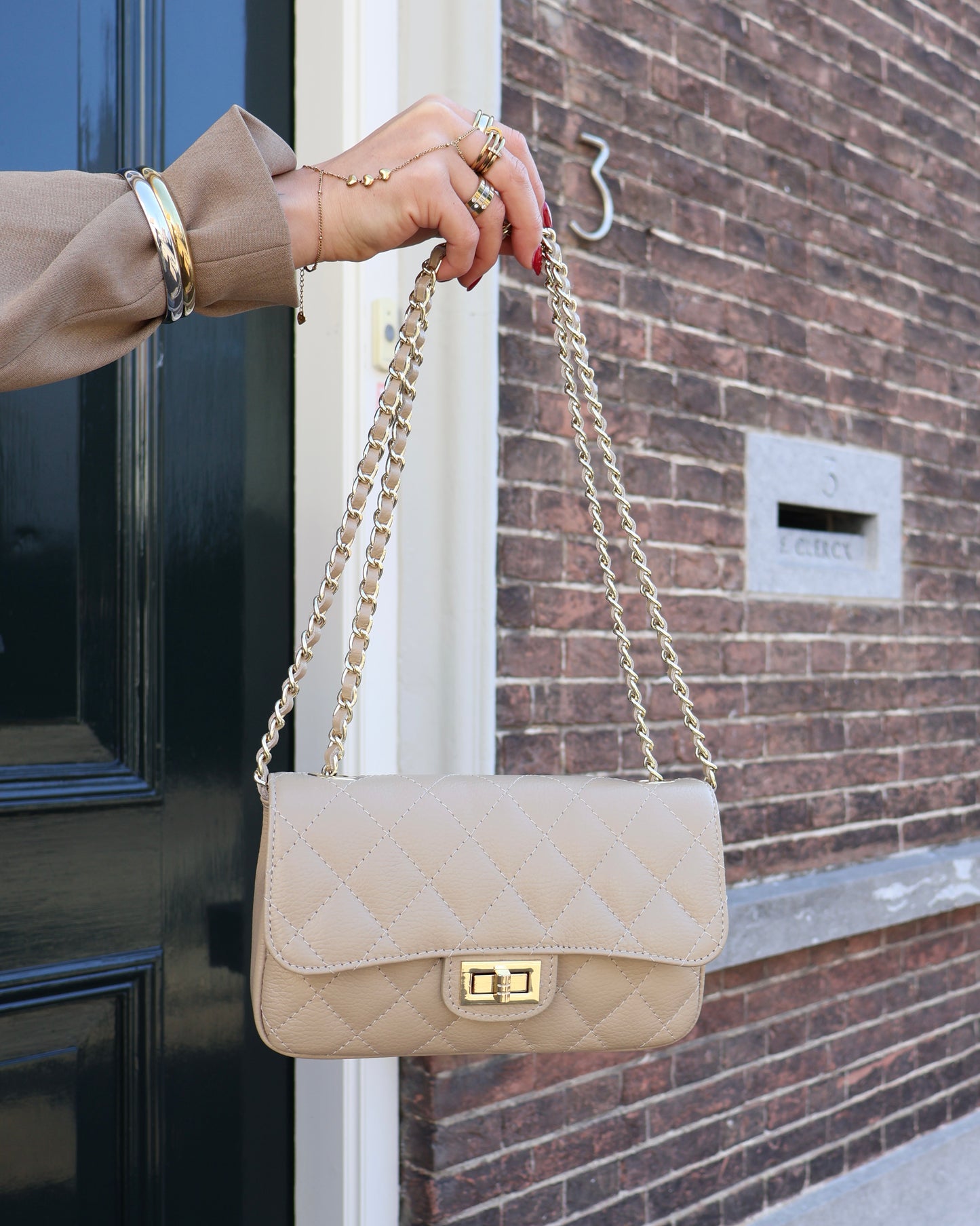 Tas Sophia LaLunaTheLabel 49531 Taupe
