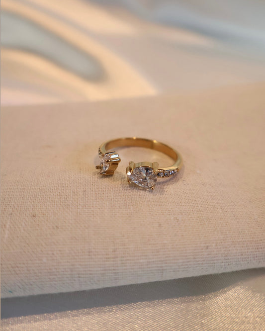 Ring Ella LaLunaTheLabel 1049 Goud