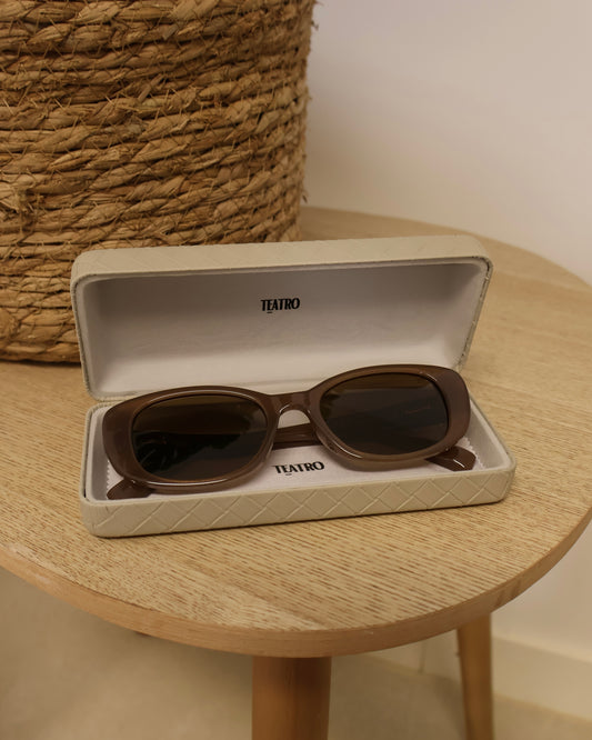 Zonnebril BondiResin LaLunaTheLabel Mocha