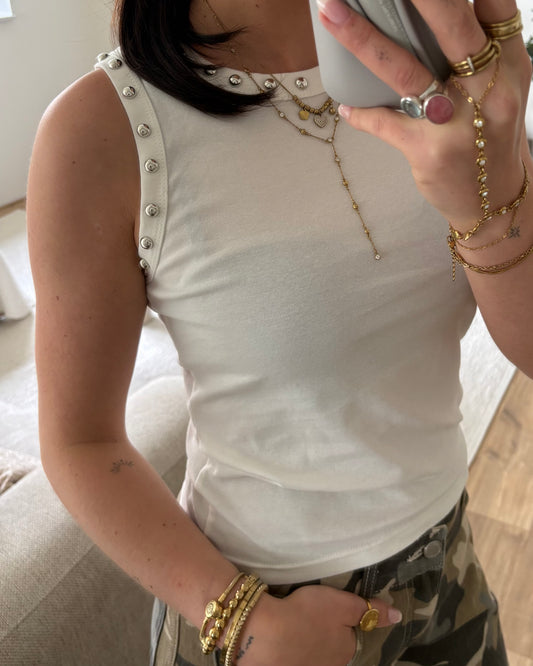 Top IvySkye LaLunaTheLabel 3555 Creme