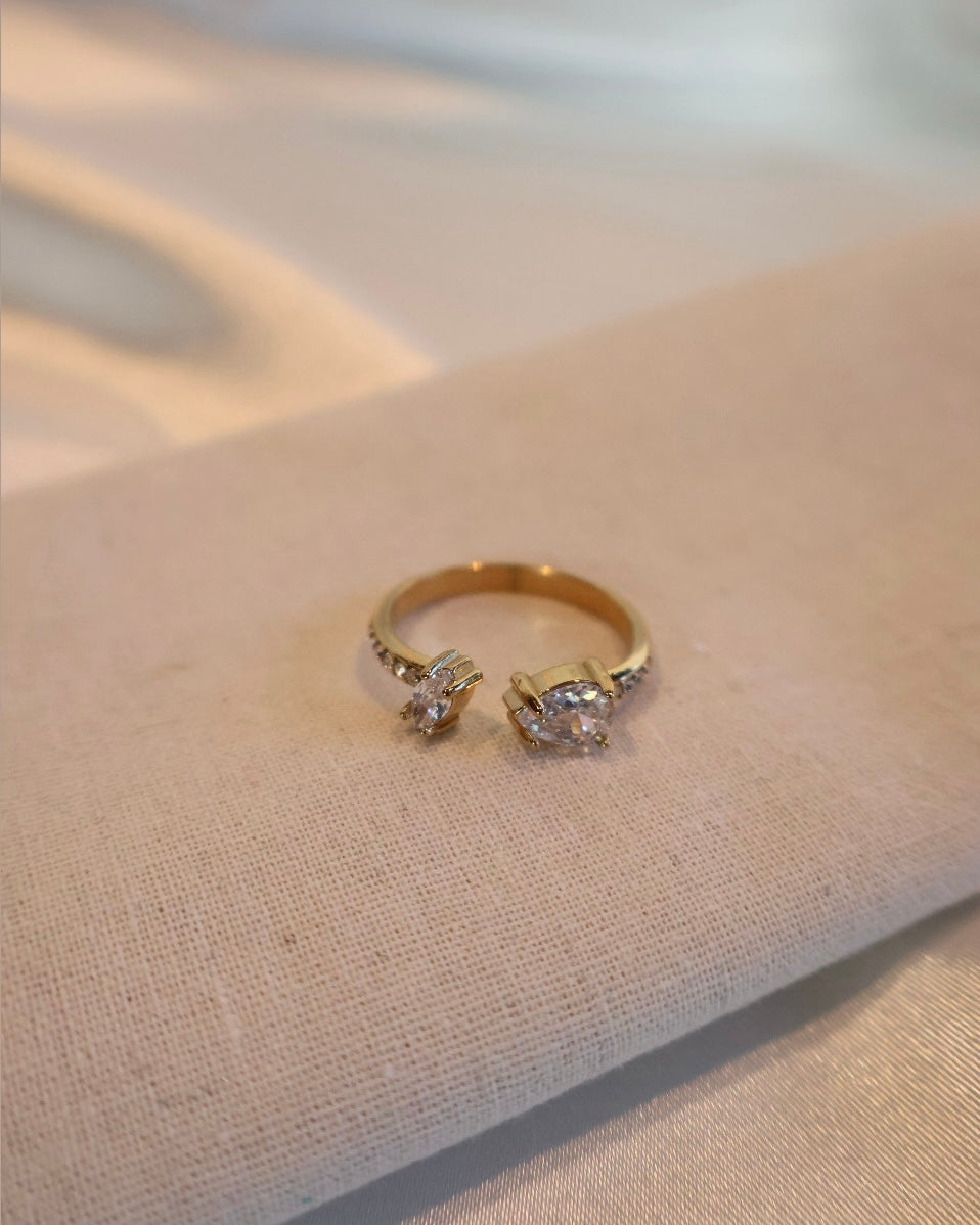 Ring Ella LaLunaTheLabel 1049 Goud
