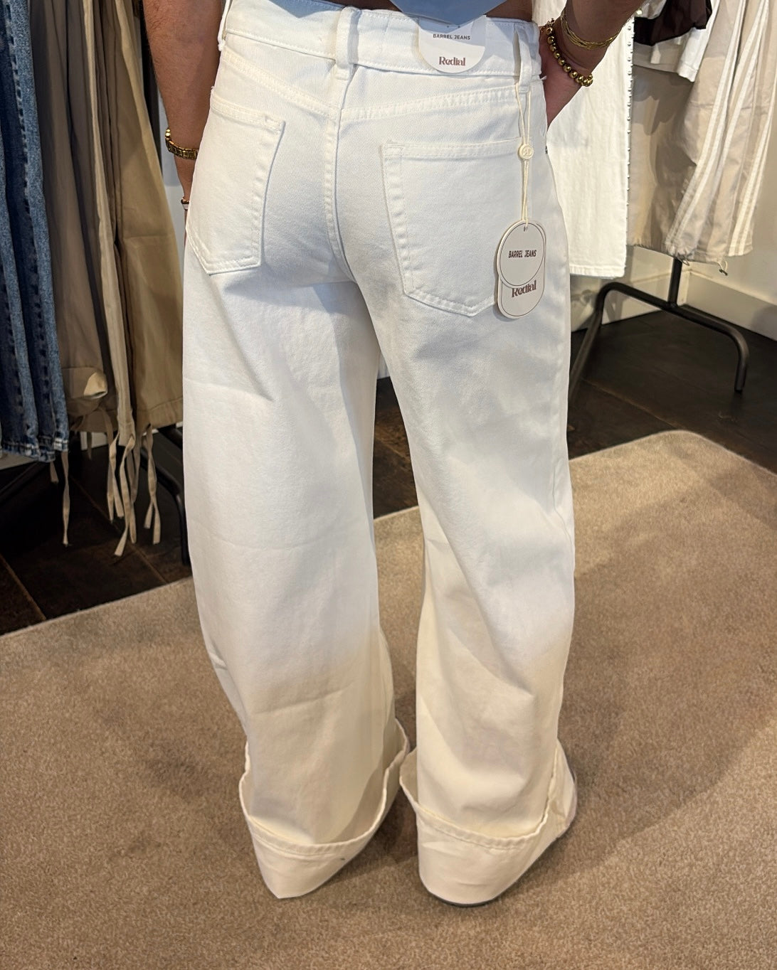 Jeans NamiNova LaLunaTheLabel 3651  Creme
