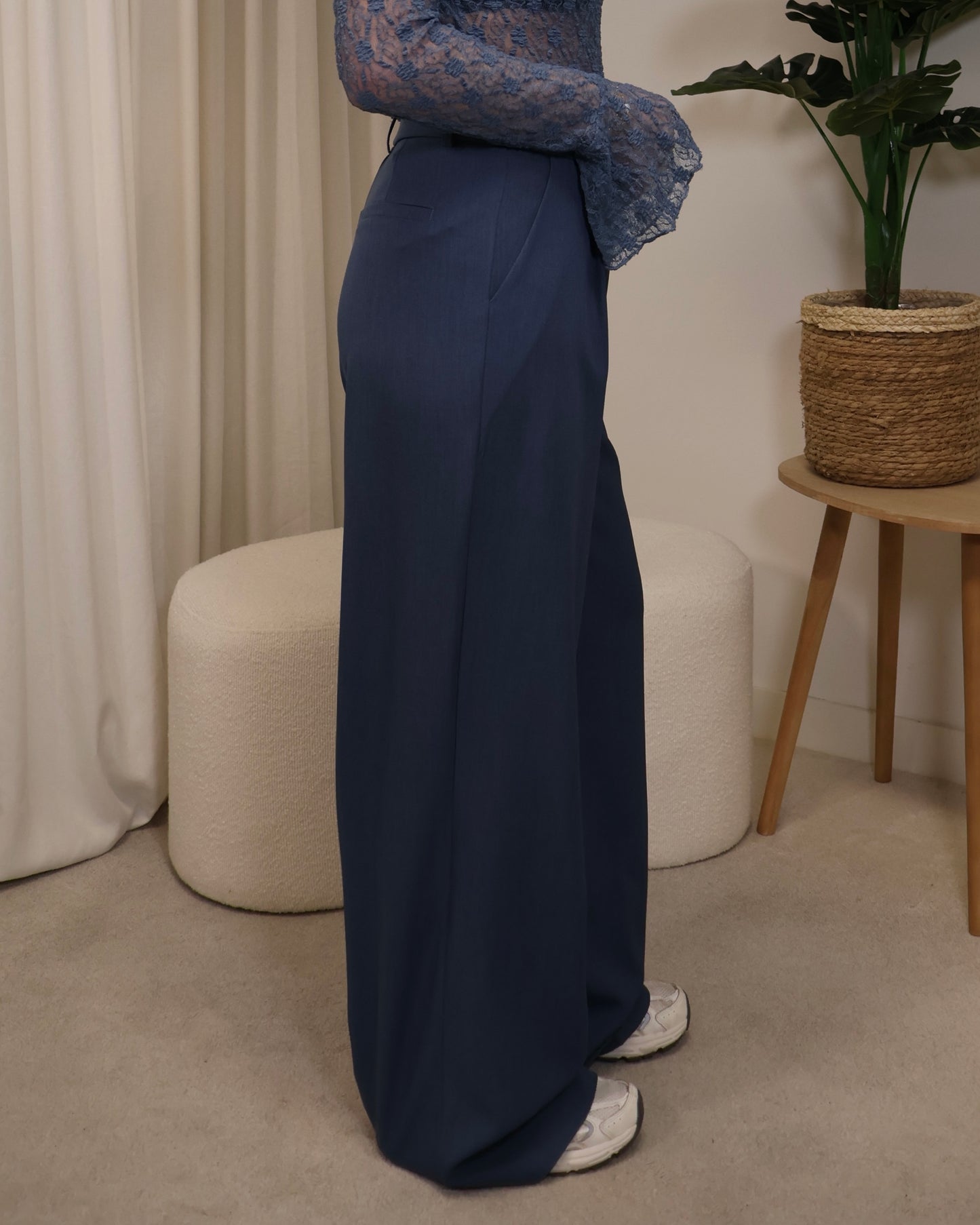 Pantalon LouBo LaLunaTheLabel 62846 Blauw