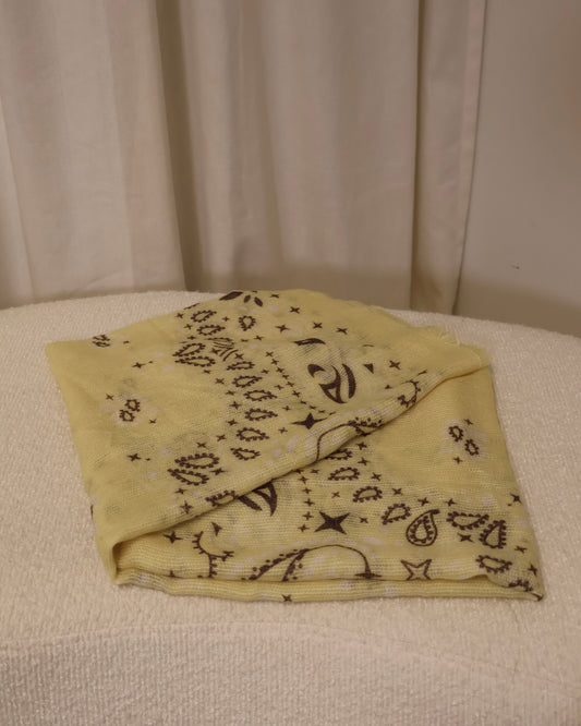 Sjaal TessaLumi LaLunaTheLabel 21903 Butter-Yellow