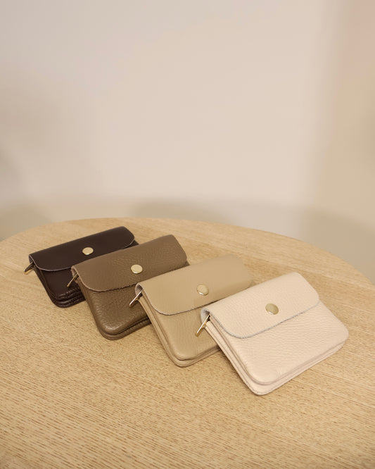 Portemonnee LisaSaar LaLunaTheLabel 54800 Bruin