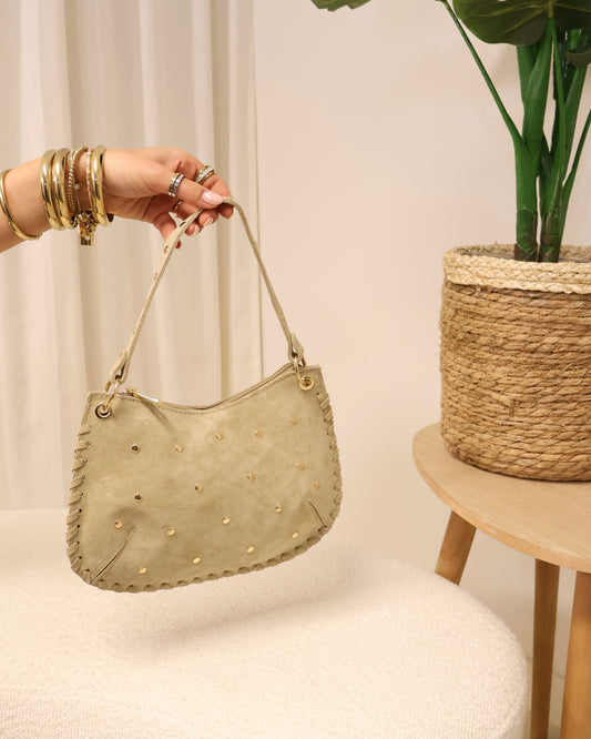 Tas Casey LaLunaTheLabel 54810 Suède-Sand