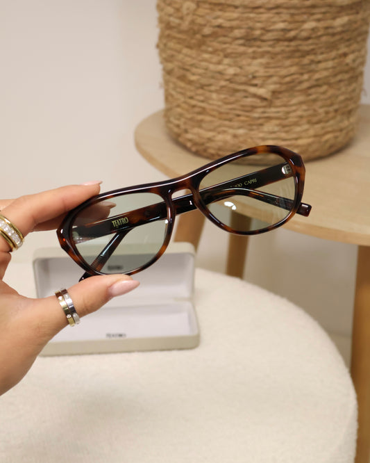 Zonnebril CapeiResin LaLunaTheLabel 21902 Tortoise