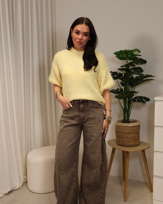Trui AnnaFloor LaLunaTheLabel 3082 Geel