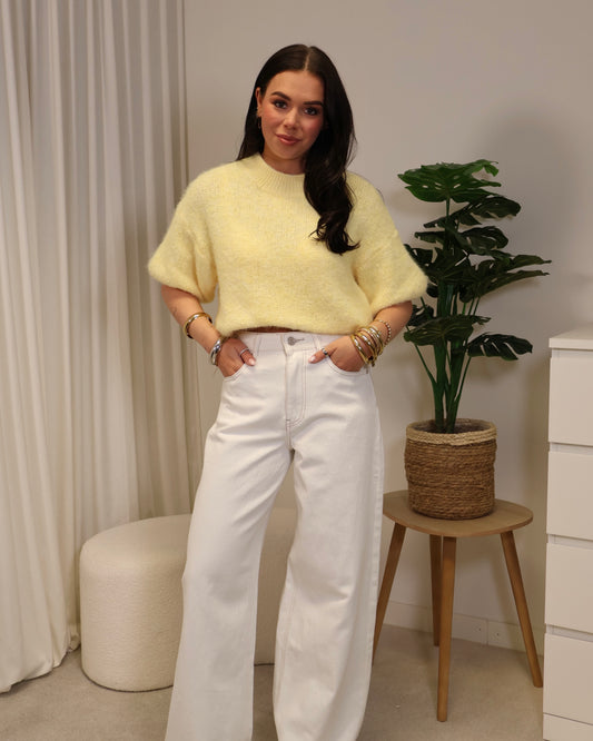 Trui AnnaFloor LaLunaTheLabel 3082 Geel