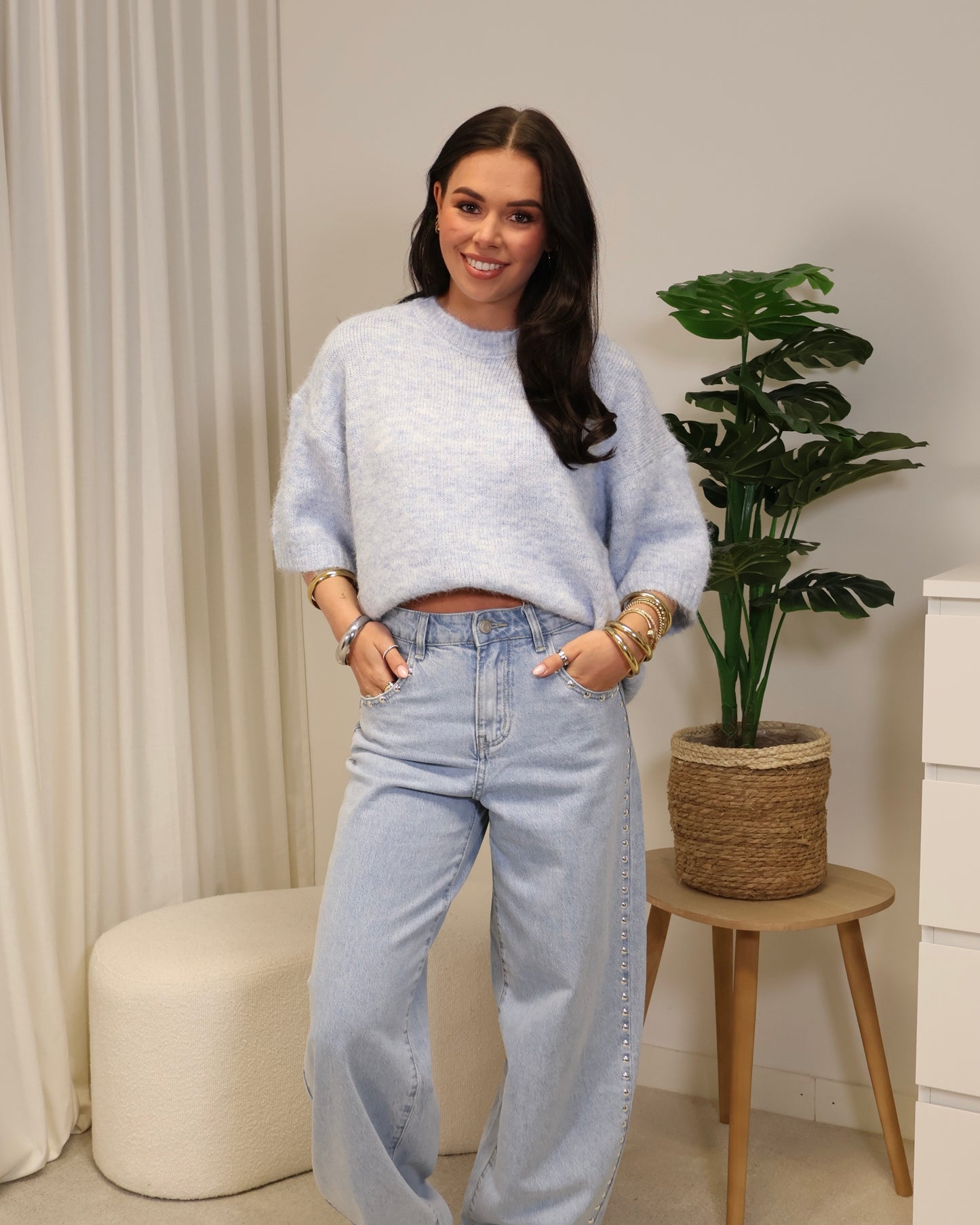 Trui AlixSnow LaLunaTheLabel 770 Licht-Blauw