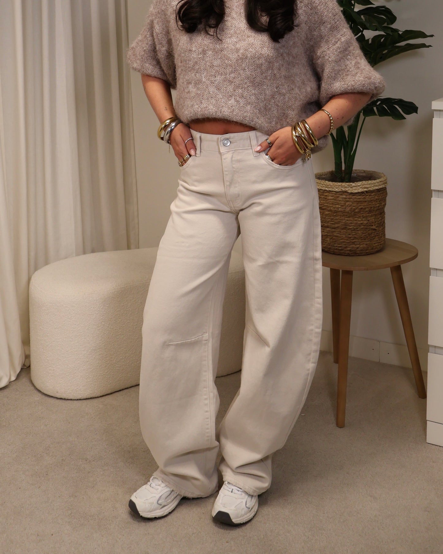 Baloon Jeans AlixSoof LaLunaTheLabel 4955815531 Beige