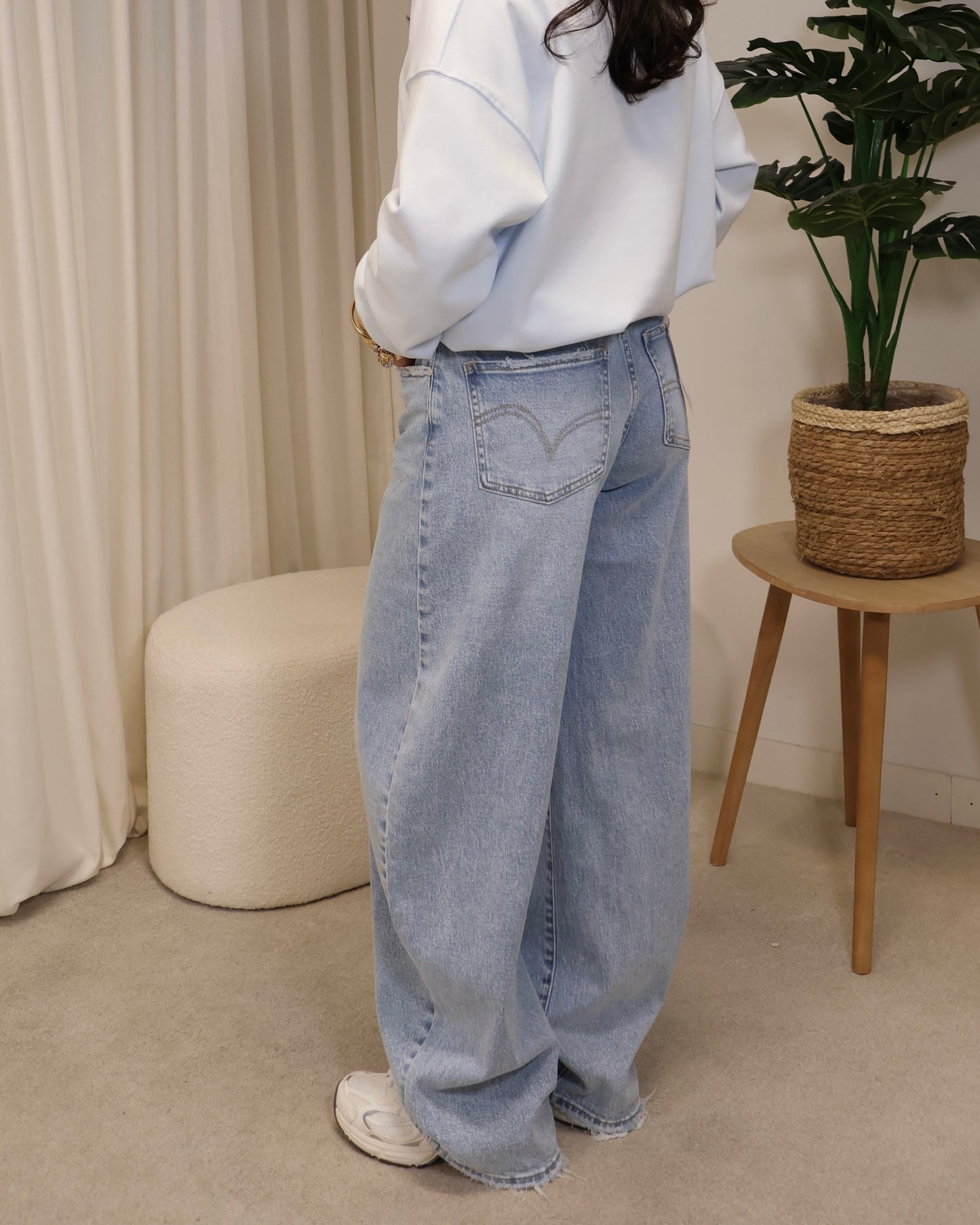 Balloon Jeans NovaElise LaLunaTheLabel W3717-1 Licht-Blauw