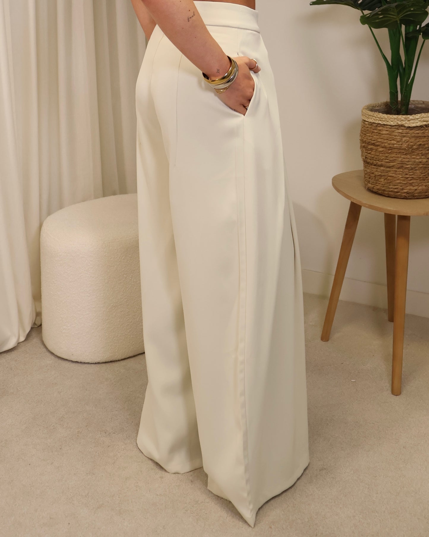 Pantalon JuulRomy LaLunaTheLabel 7758 Beige