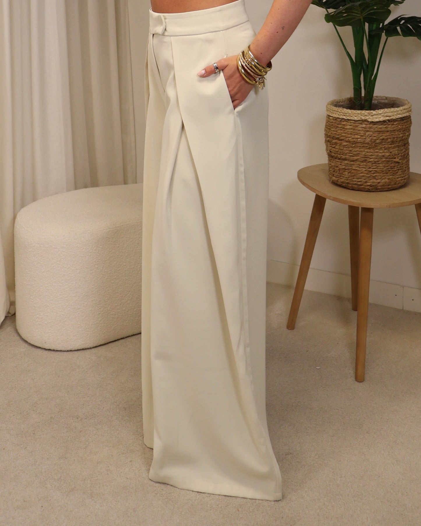 Pantalon JuulRomy LaLunaTheLabel 7758 Beige